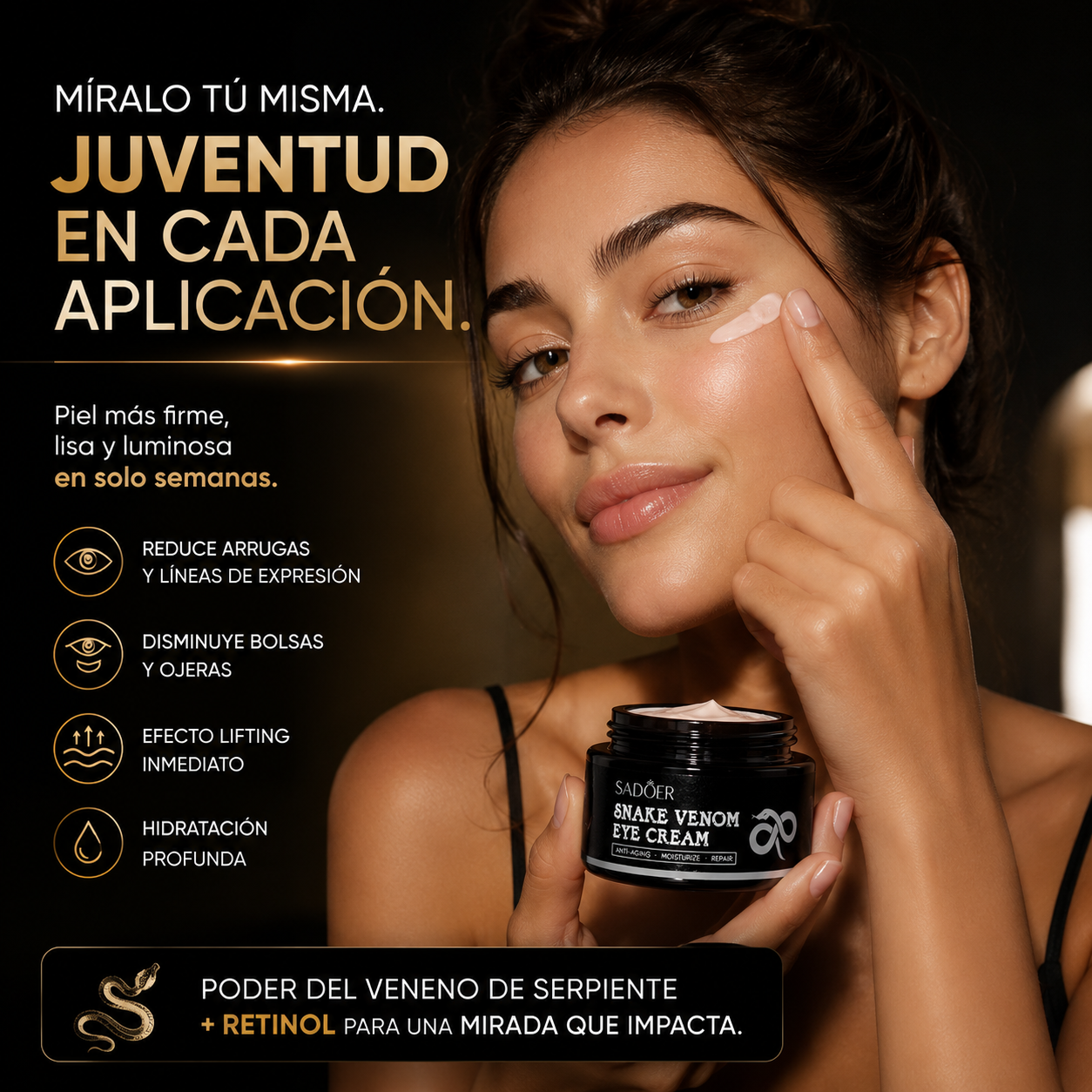 SNAKE VENOM - LA CREMA ANTIARRUGAS POR EXCELENCIA